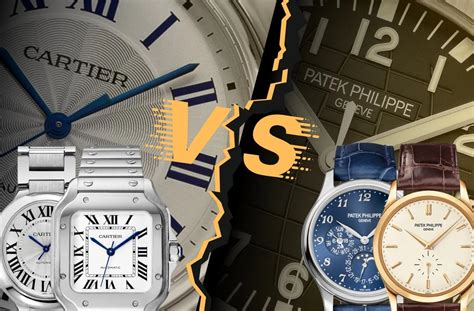 patek philippe vs cartier|Patek Philippe vs. Cartier: A Side.